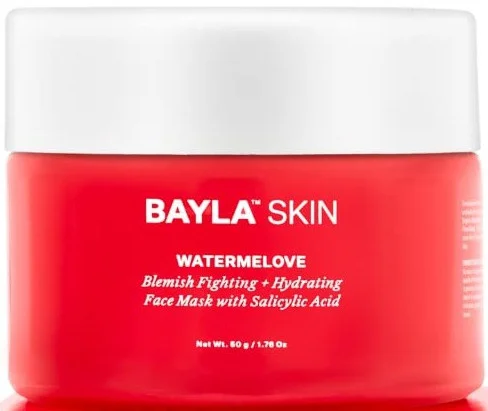 Bayla Skin Watermelove Blemish Fighting + Hydrating Face Mask With Salicylic Acid