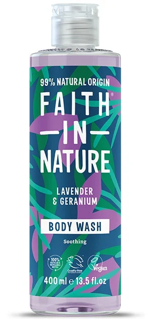 Sữa tắm Faith in Nature Natural Lavender And Geranium Body Wash