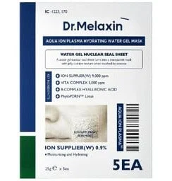 Mặt nạ Dr. Melaxin Aqua Ion Plasma Water Gel Mask Set