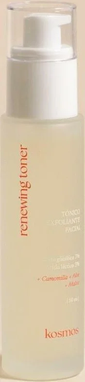 Nước hoa hồng Kosmos Renewing Toner - Glicólico 7% + Láctico 3%