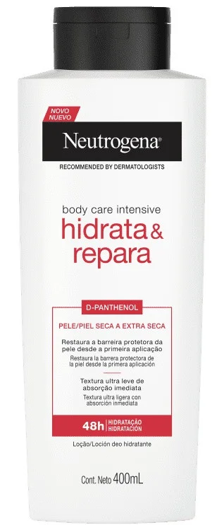 Kem dưỡng thể Neutrogena Hidratante Corporal Body Care Intensive Hidrata & Repara
