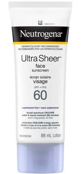 Kem chống nắng Neutrogena Ultra Sheer® Face Sunscreen SPF 60