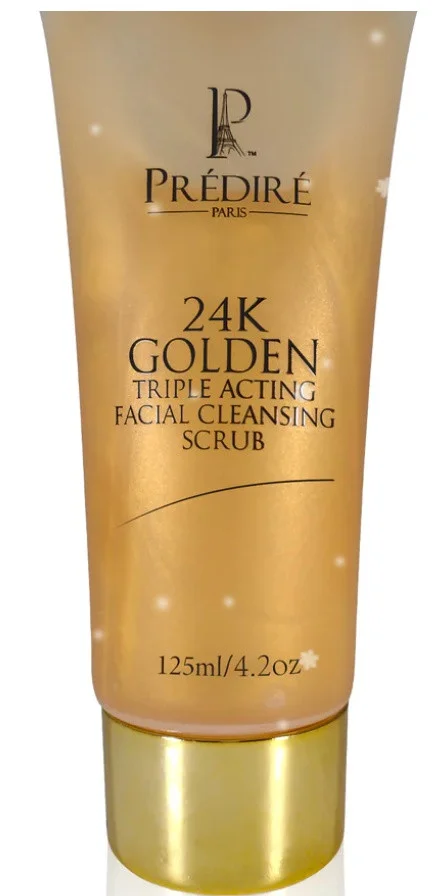 Predire Paris 24k Golden Triple Acting Facial Cleansing Scrub