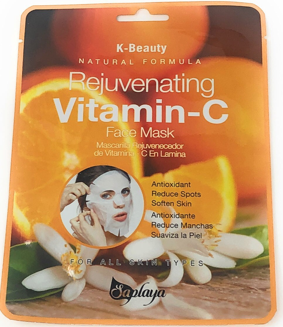 Thành phần Mặt nạ Saplaya Rejuvenating Vitamin C Face Mask