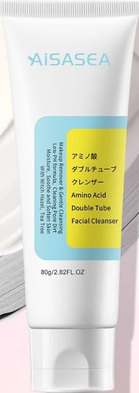 Sữa rửa mặt AISASEA Amino Acid Double Tube Facial Cleanser