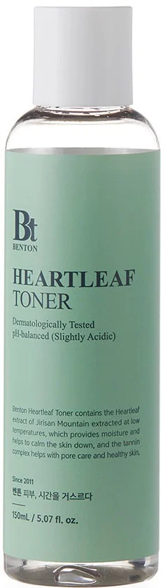 Nước hoa hồng Benton Heartleaf Toner