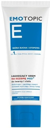 Emo Topic Emotopic Soothing Cream For Eczema Med+ For Face And Body