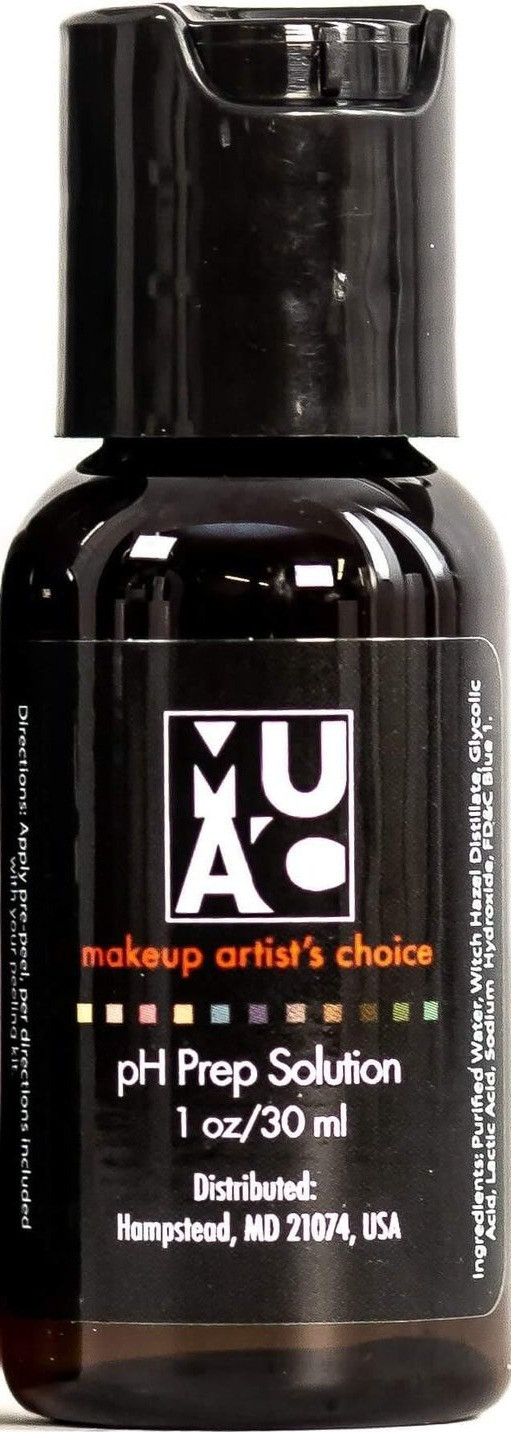 Full ingredients list Makeup Artist's Choice Fade Peel