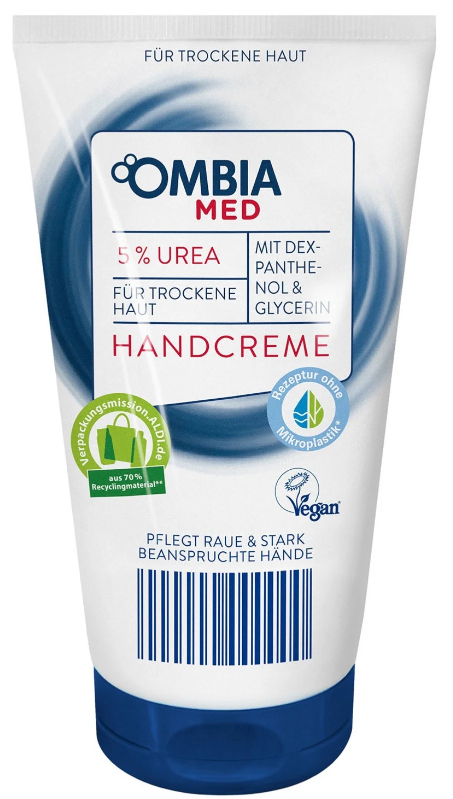 Ombia Med Handcreme 5% Urea Mit Dexpanthenol & Glycerin