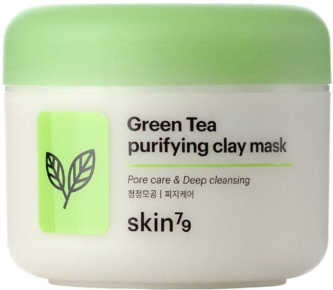 Full ingredients list Skin79 Green Tea Purifying Clay Mask