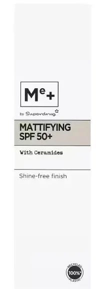 Superdrug Me+ SPF 50 For Oily Skin