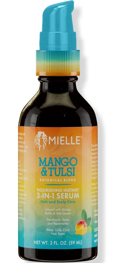 Tinh chất Mielle Mango & Tulsi Nourishing Instant 3-in-1 Serum