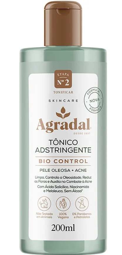 Agradal Tônico Adstringente Bio Control Agradal