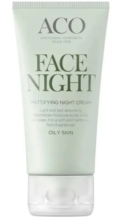 ACO Face Night Mattifying Night Cream