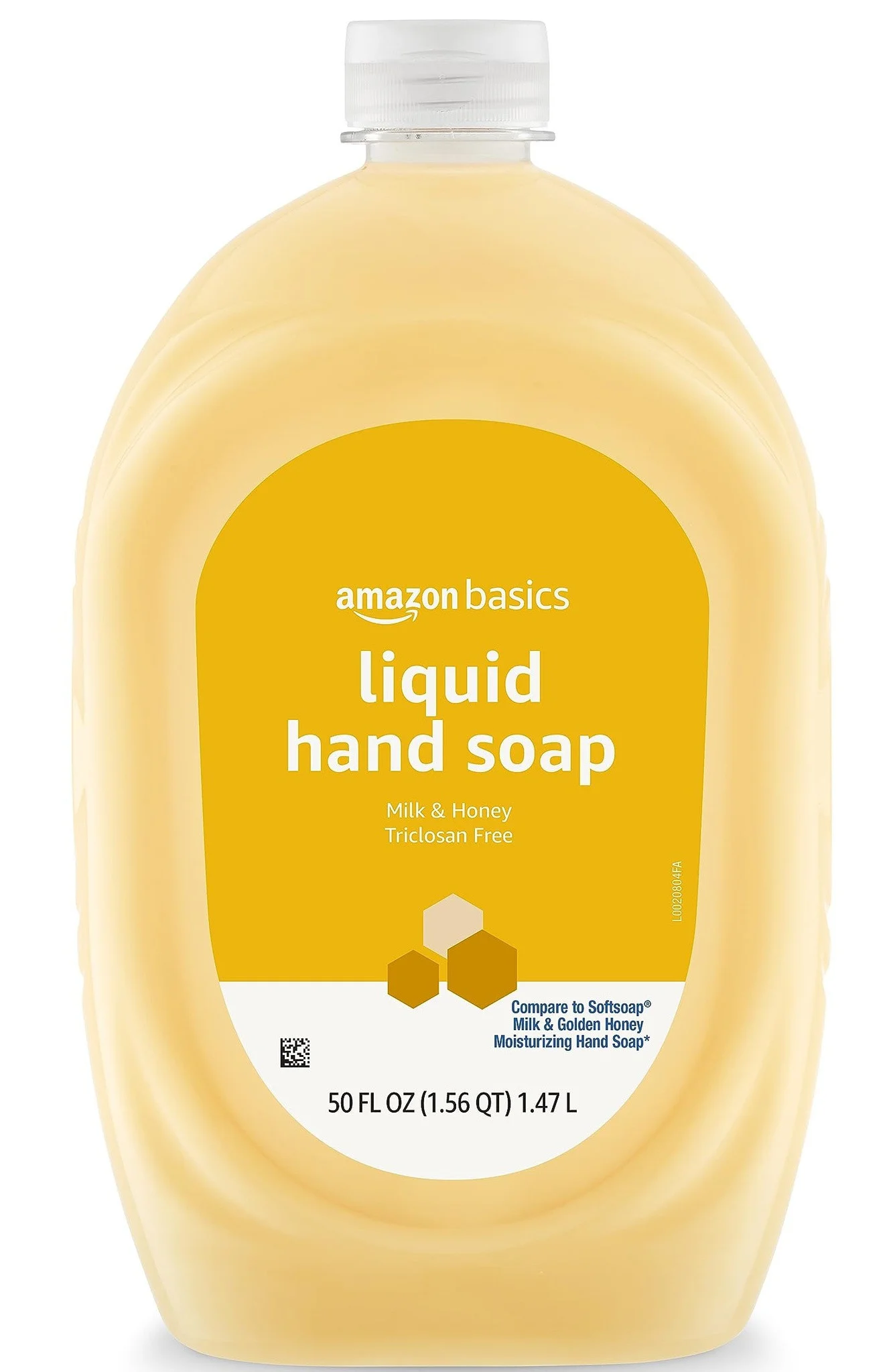 Xà phòng Amazon Basics Liquid Hand Soap Refill, Milk And Honey Scent
