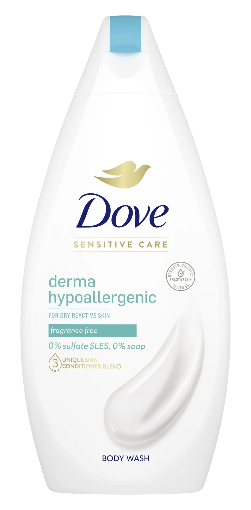 Sữa tắm Dove Sensitive Care Derma Hypoallergenic Body Wash