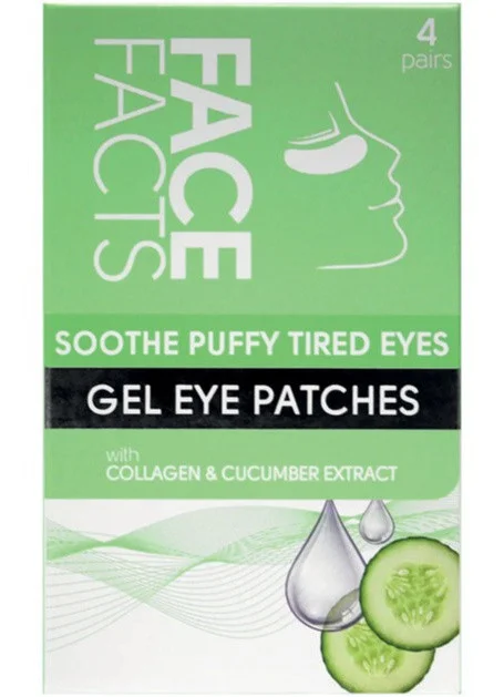 Mặt nạ mắt Face facts Soothe Puffy Tired Eyes Gel Eye Patches