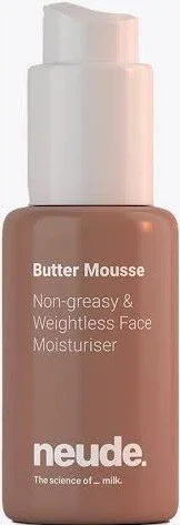 Dưỡng ẩm neude. Butter Mousse Face Moisturizer For Antioxidant-rich Deep Hydration