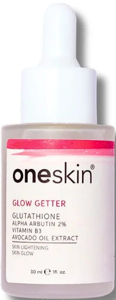 Serum sáng da OneSkin Glow Getter - Glutathione Alpha Arbutin 2%, Vitamin B3, Avocado Oil Extract