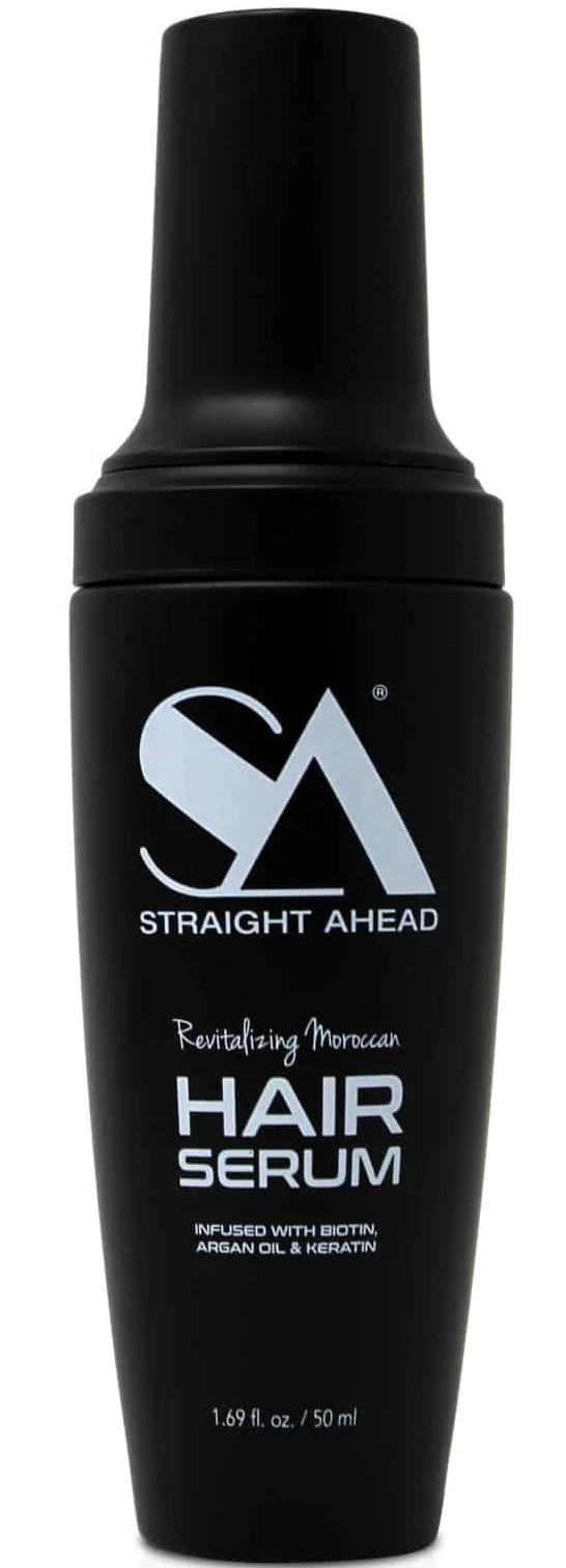 Tinh chất Straight Ahead Revitalizing Moroccan Hair Serum Infused With Argan Oil, Keratin & Biotin