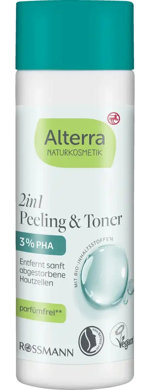Nước hoa hồng Alterra 2in1 Peeling & Toner