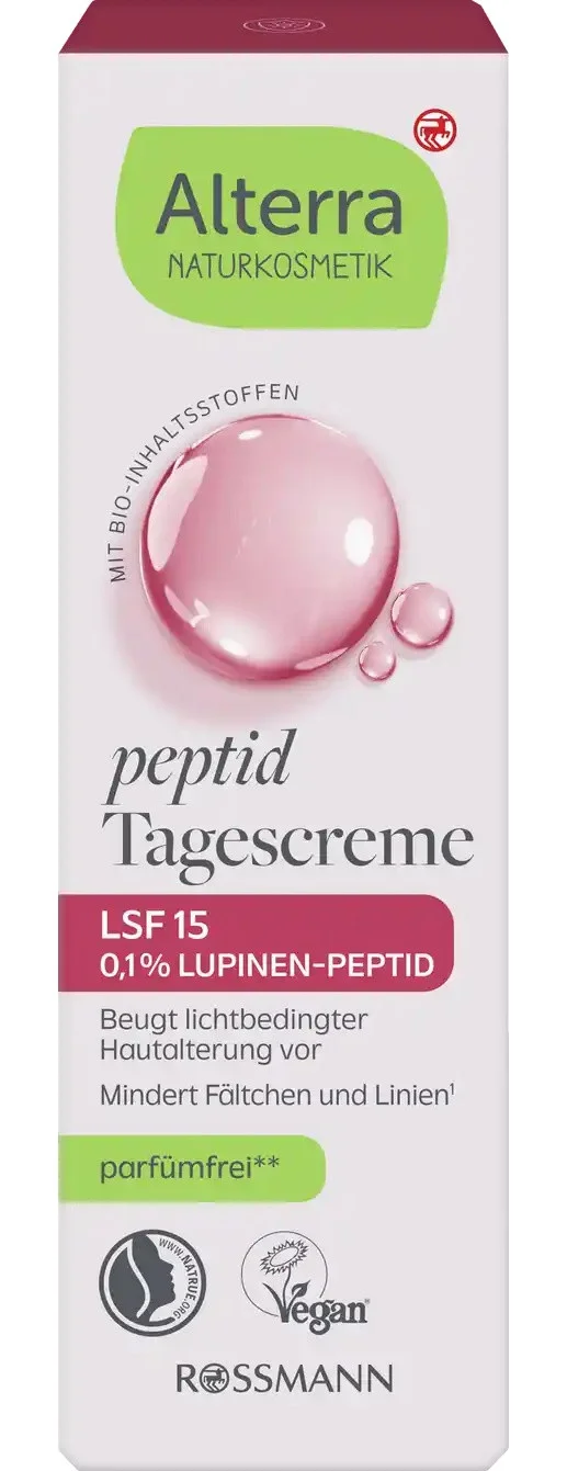 Kem dưỡng ban ngày Alterra Peptid Tagescreme LSF 15