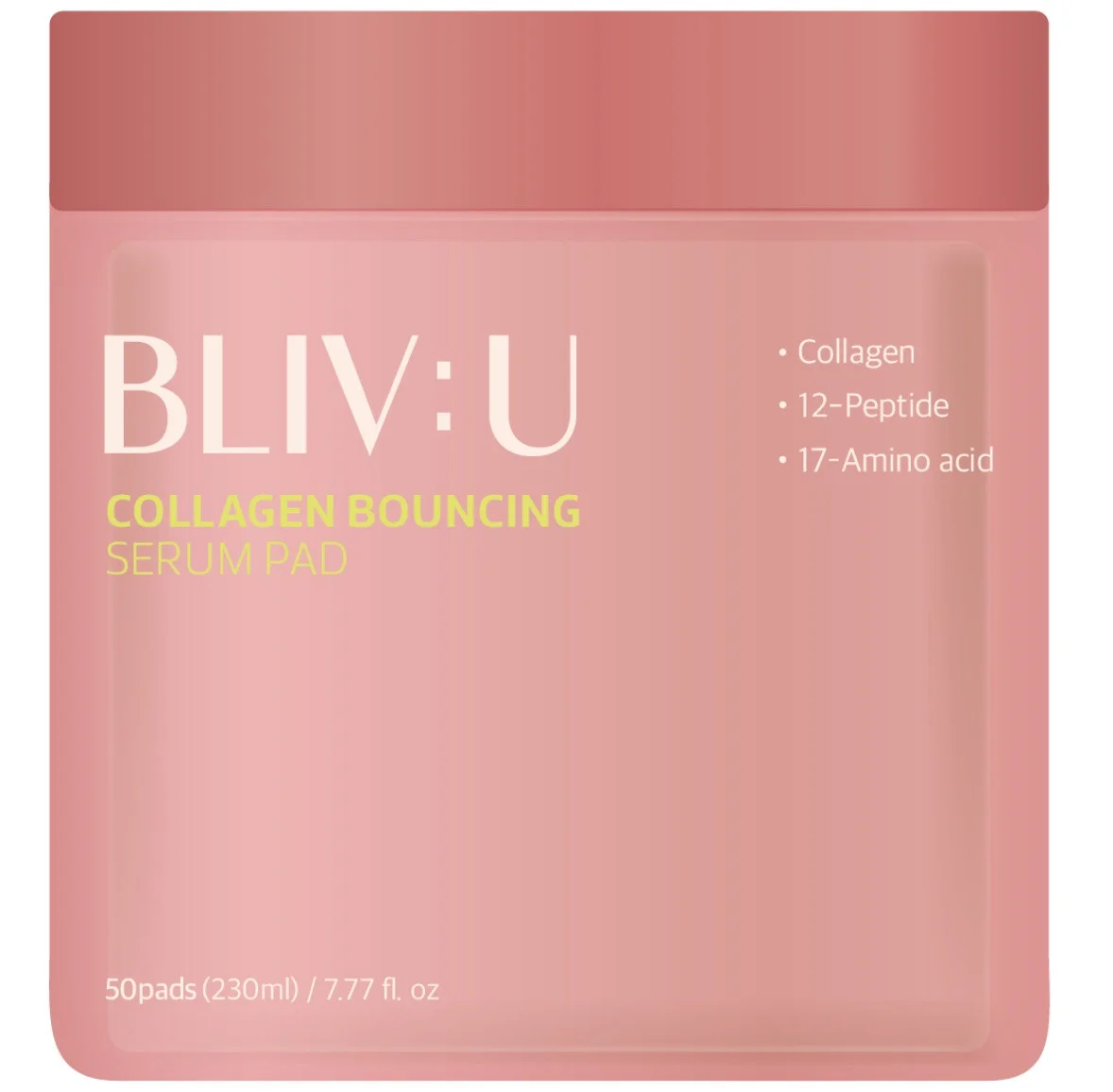 Miếng serum dưỡng ẩm BLIV:U Collagen Bouncing Serum Pads