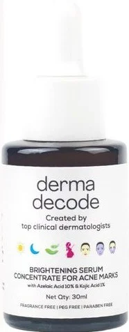 Derma Decode 1% Kojic Acid 10% Azelaic Acid Brightening Serum