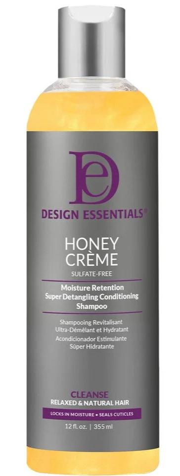 Dầu gội Design Essentials Honey Creme Moisture Retention Super Detangling Conditioning Shampoo