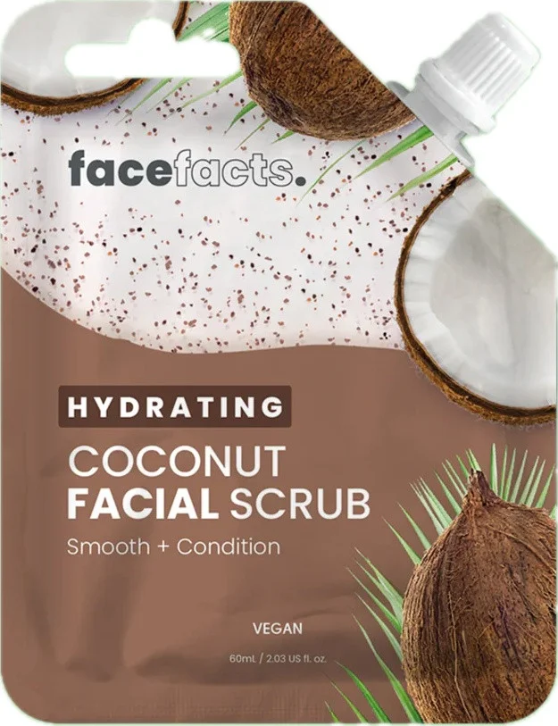 Dưỡng ẩm Face facts Hydrating Coconut Facial Scrub