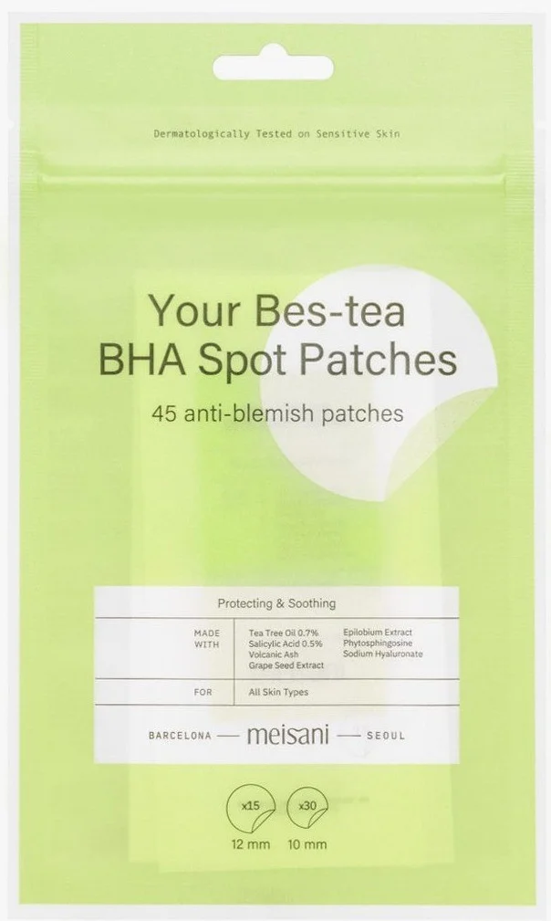 Miếng dán mụn Meisani Your Bes-tea BHA Spot Patches