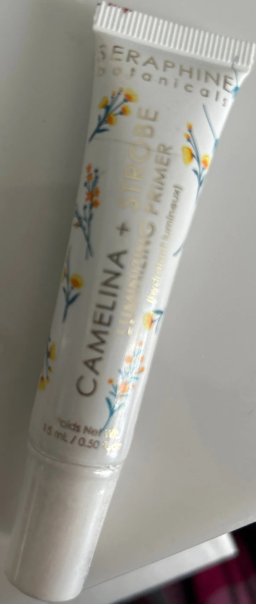 Kem lót sáng da Seraphine Botanicals Camelina And Strobe