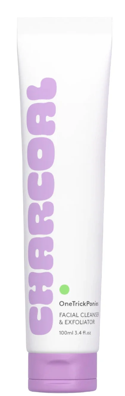 Sữa rửa mặt One Trick Ponies Charcoal Facial Cleanser & Exfoliator