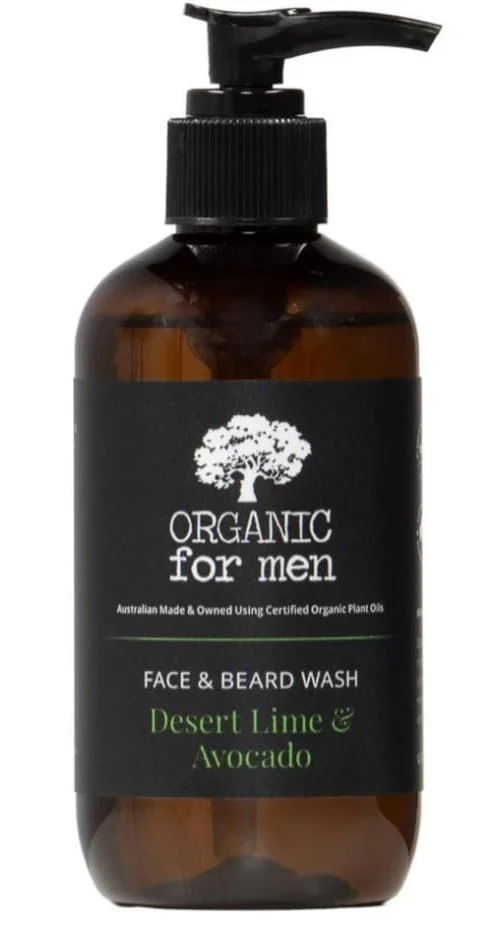 Organic for Men Face & Beard Wash