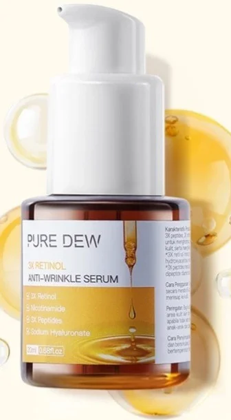 PURE DEW 3x Retinol Anti-wrinkle Serum
