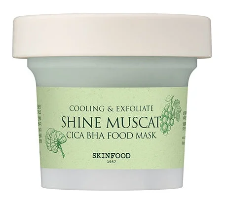 Mặt nạ Skinfood Shine Muscat Cica BHA Food Mask