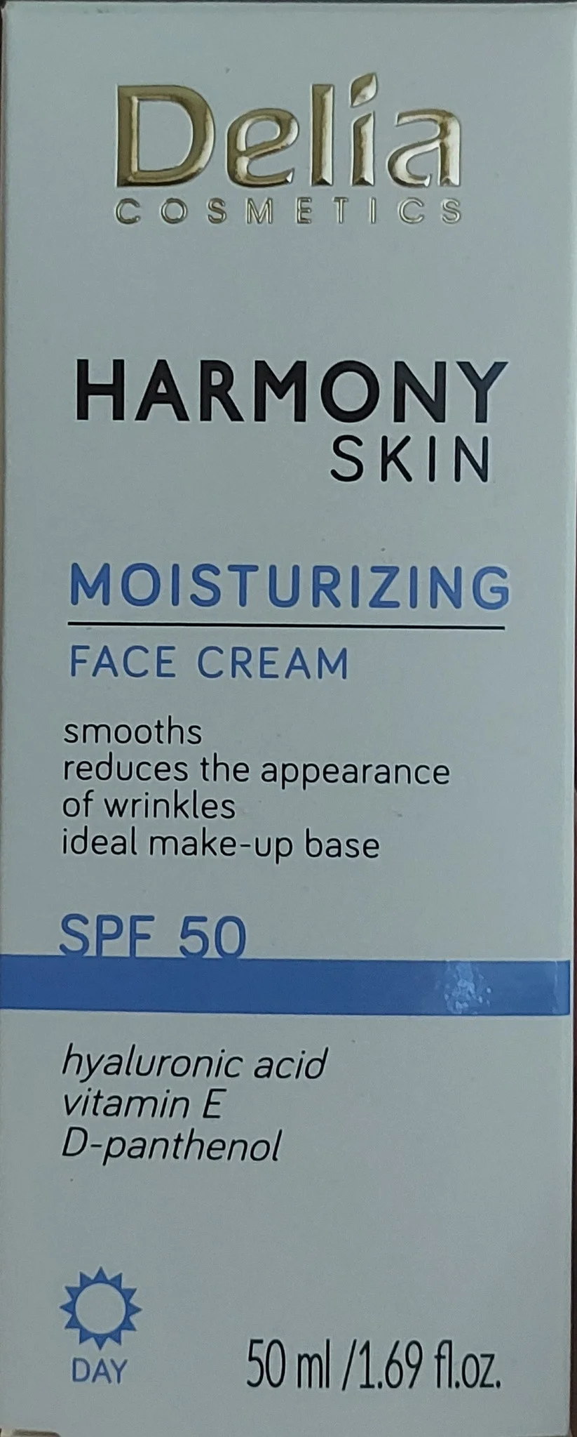 Dưỡng ẩm Delia Harmony Skin Moisturizing Face Cream SPF50