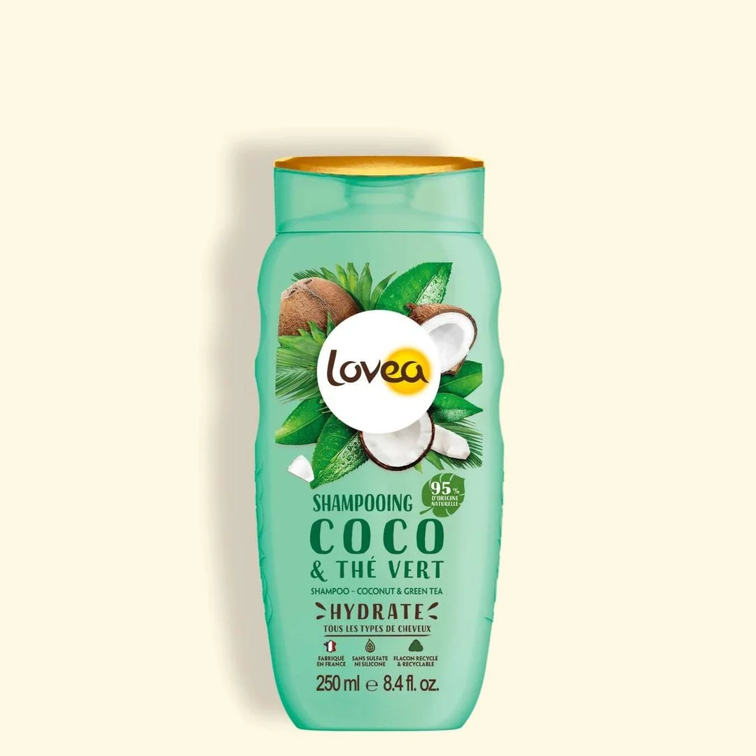 Dầu gội Lovea Shampoo - Coconut & Green Tea