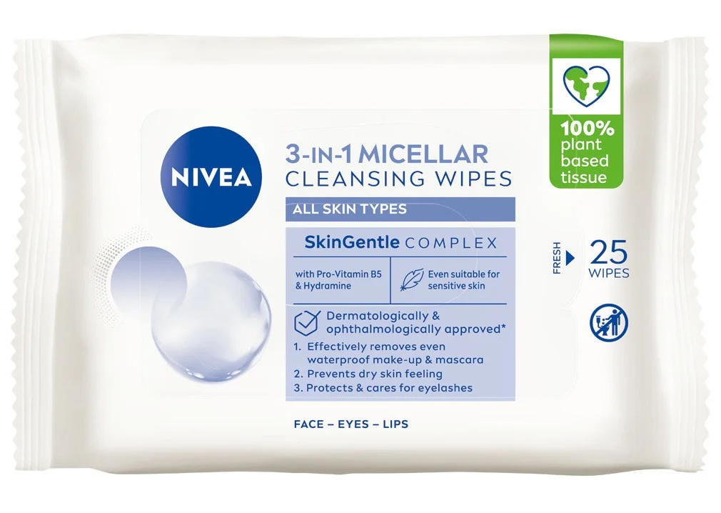 Nivea Micellair Skin Breathe Reinigingsdoekjes 25st