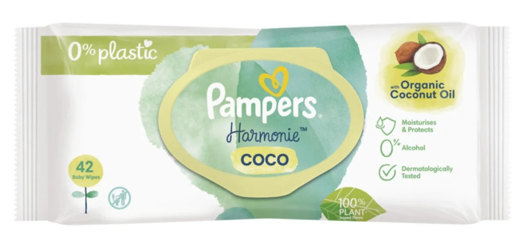 Pampers Harmonie Coco Baby Wipes