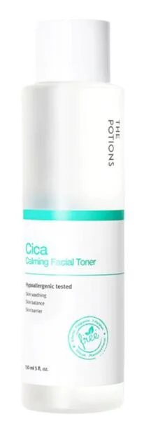 Nước hoa hồng The Potions Cica Calming Facial Toner