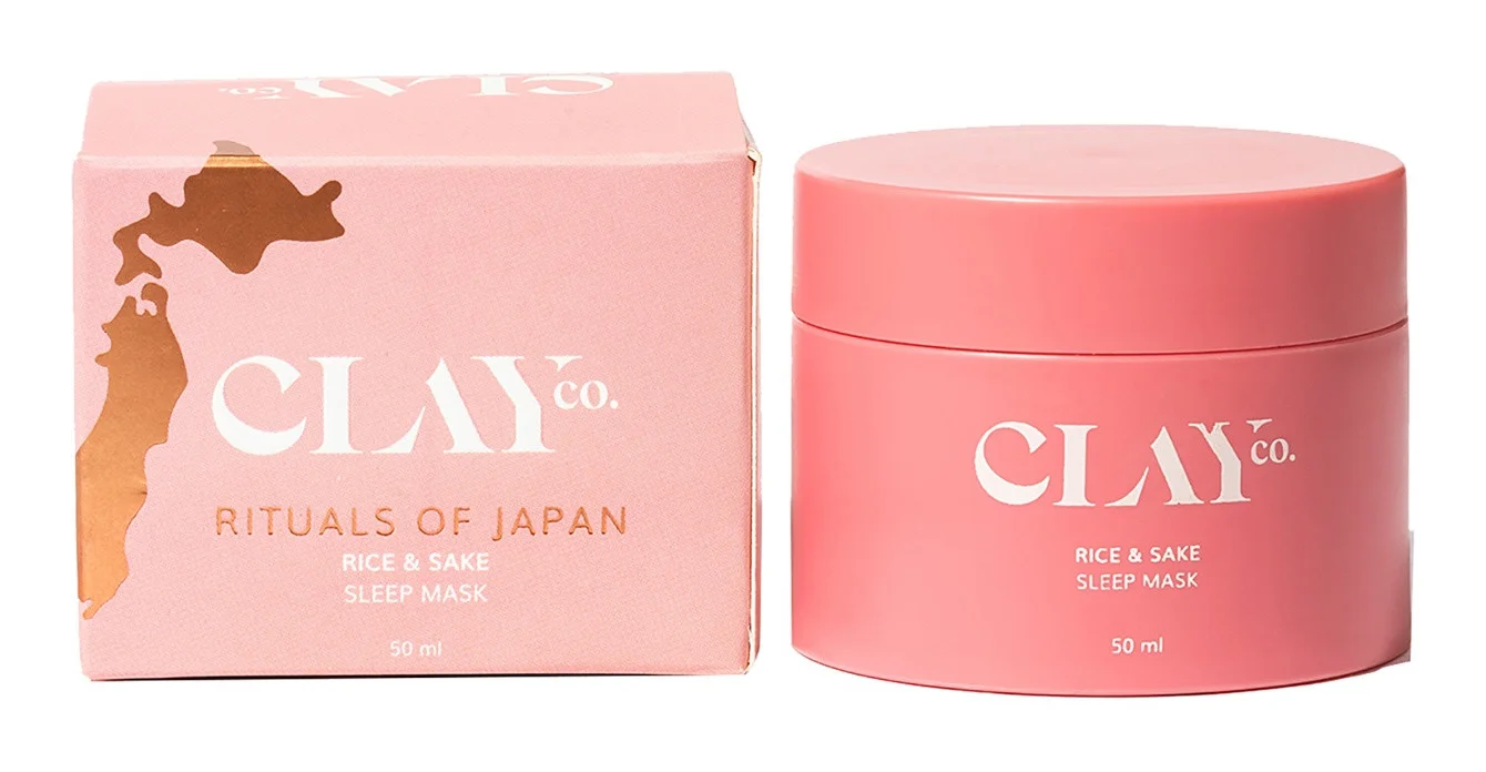 Clay Co. Clay Rice & Sake Sleep Mask