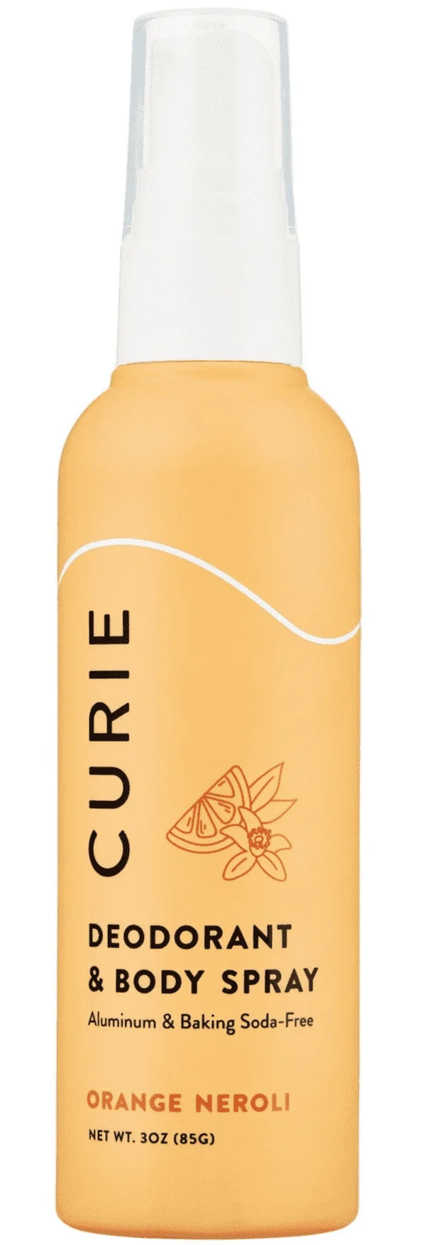 Curie Deodorant And Body Spray Orange Neroli