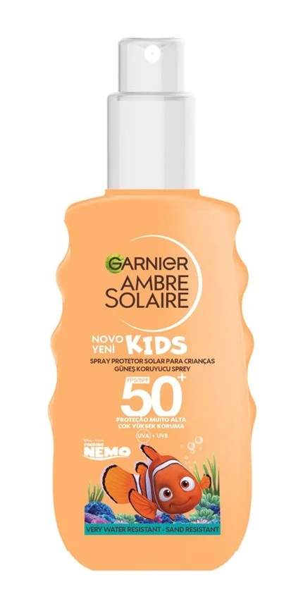 Xịt Garnier Ambre Solaire Kids Sun Protection Spray Nemo SPF50+