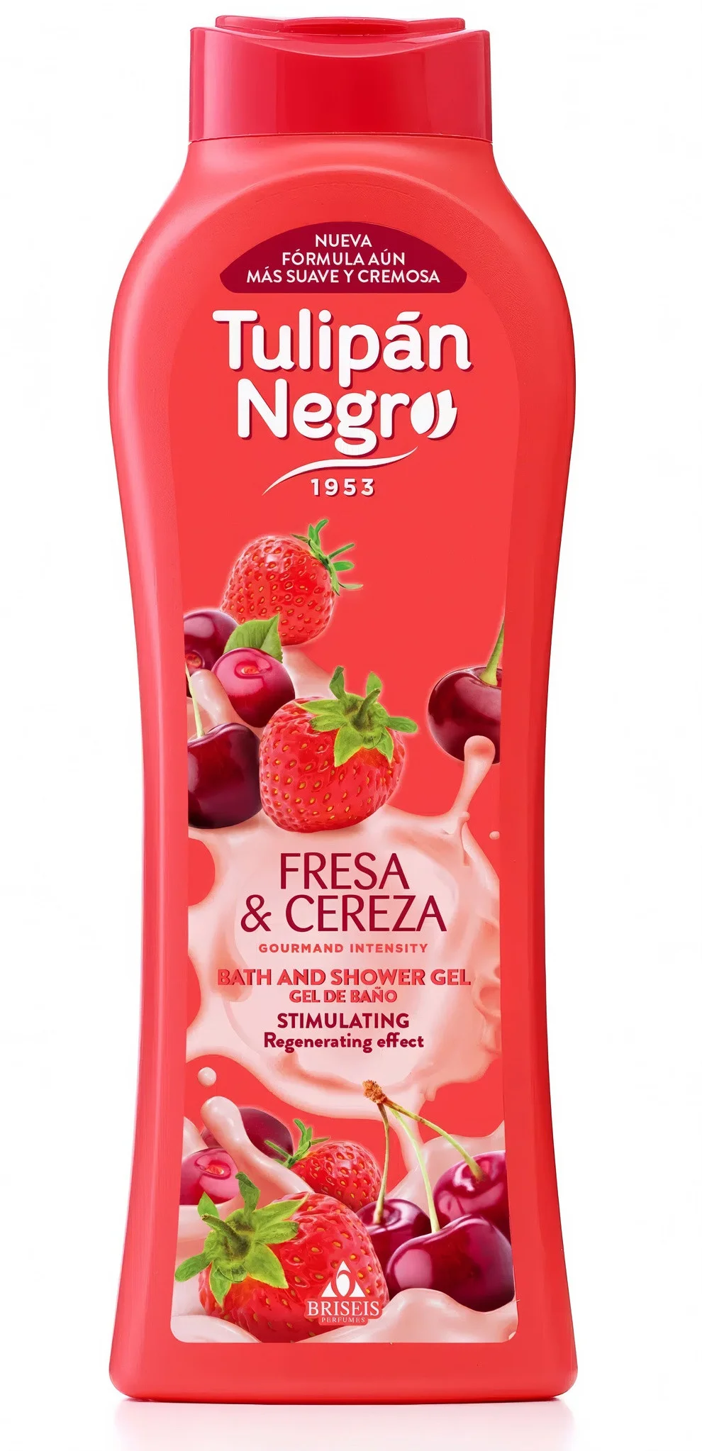 Sữa tắm Tulipán Negro Fresa & Cereza (Strawberry & Cherry) Bath & Shower Gel