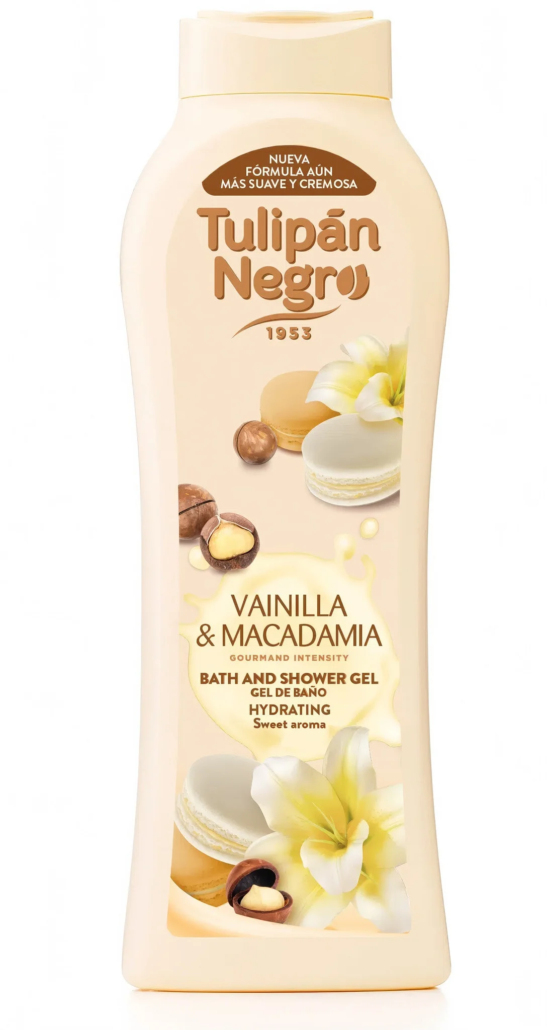 Sữa tắm Tulipán Negro Vainilla & Macadamia Bath & Shower Gel