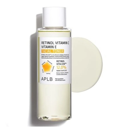 Nước hoa hồng APLB Retinol Vitamin C Vitamin E Facial Toner