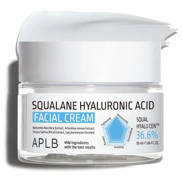 Kem dưỡng dành cho mặt APLB Squalane Hyaluronic Acid Facial Cream