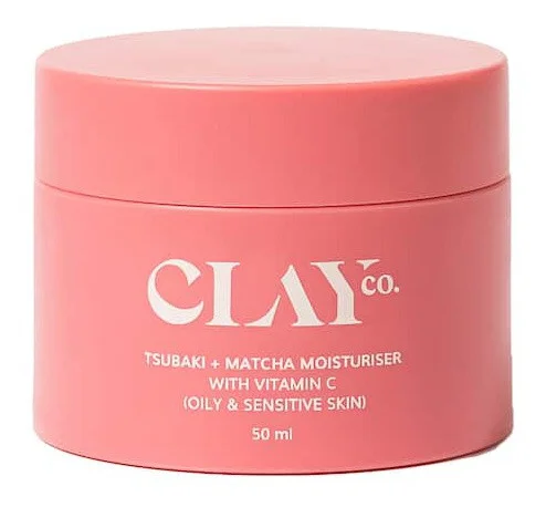 Dưỡng ẩm Clay Co. Clayco. Tsubaki & Matcha With Vitamin C Face Moisturizer For Oily Skin -