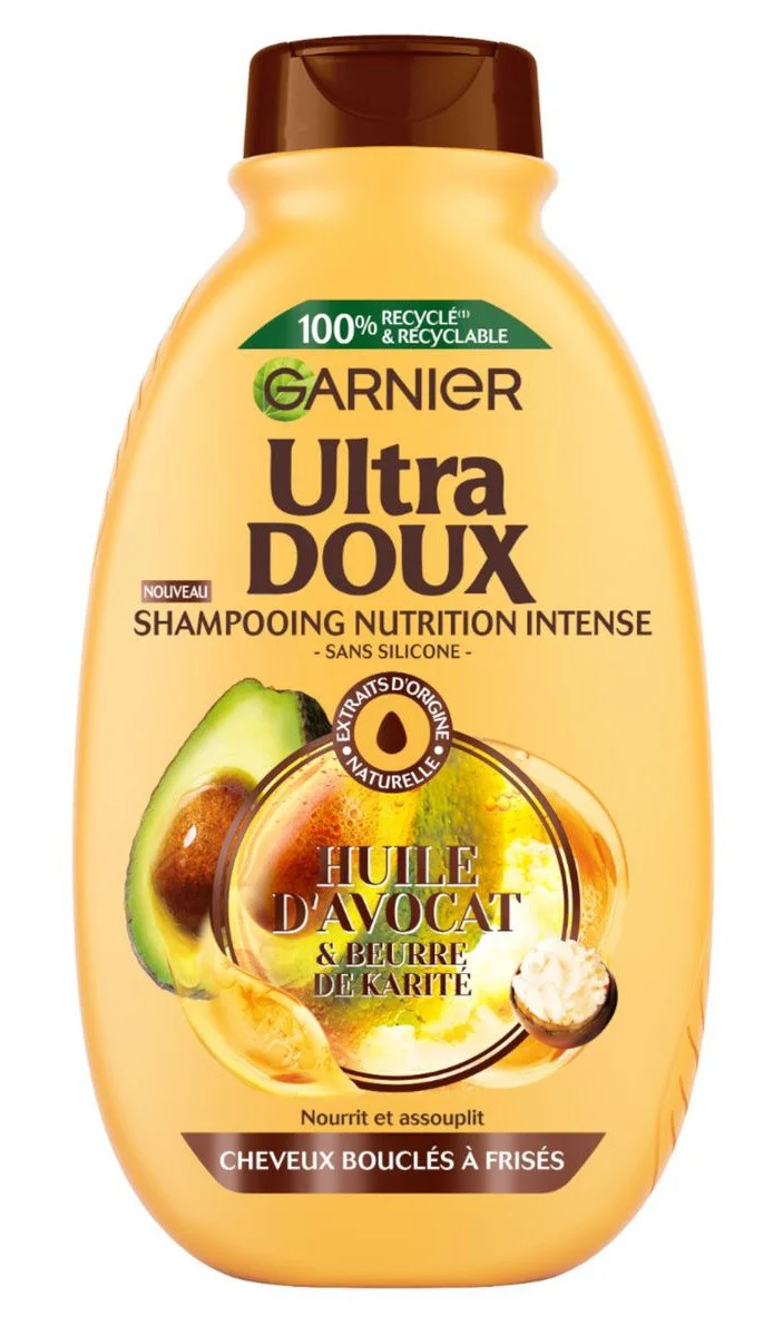 Dầu gội Garnier Avocado Oil & Karité Shampoo Ultra Doux